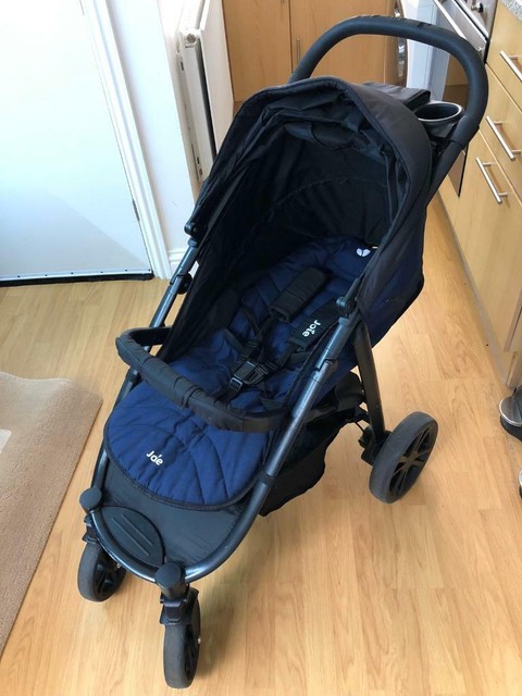 joie litetrax 4 pushchair navy blazer